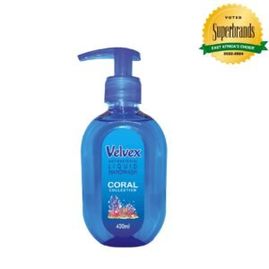 velvex liquid hand wash coral 6x400ml