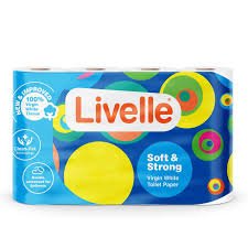 livelle toilet tissue 10x4s