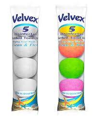 velvex disinfectant balls 12x5 balls