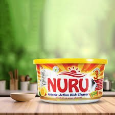 nuru dish washing paste lemon spark 6x800g