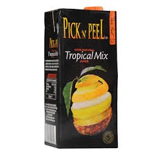 pick n peel pure fruit juice tetra tropical mix 12x1l