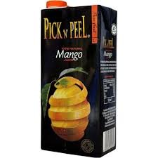 pick n peel pure fruit juice tetra mango 12x1l
