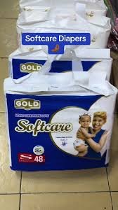 softcare pampers (bale of 6 packets)